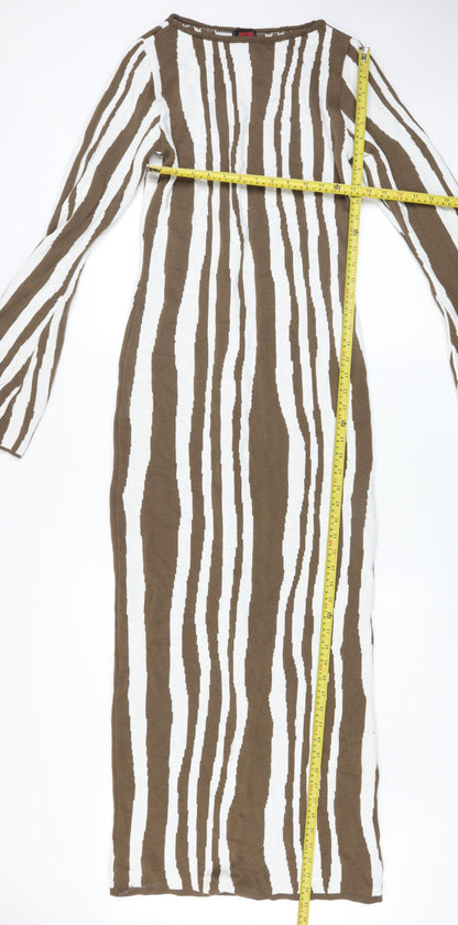 Womens UK Size L Misspap Bodycon Dress