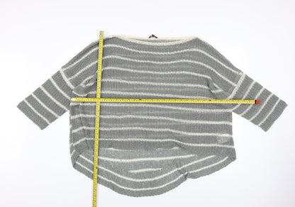Womens UK Size L Phase Eight Grey Pullover Jumper