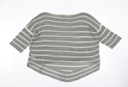 Womens UK Size L Phase Eight Grey Pullover Jumper