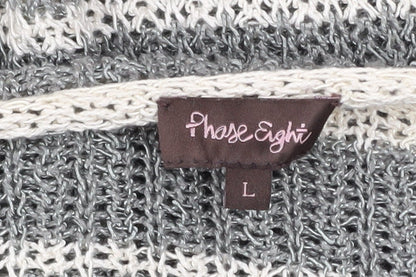 Womens UK Size L Phase Eight Grey Pullover Jumper