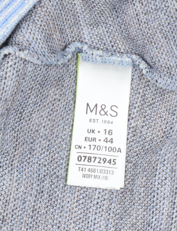 Womens UK Size 16 Marks and Spencer Multicoloured Pullover Jumper
