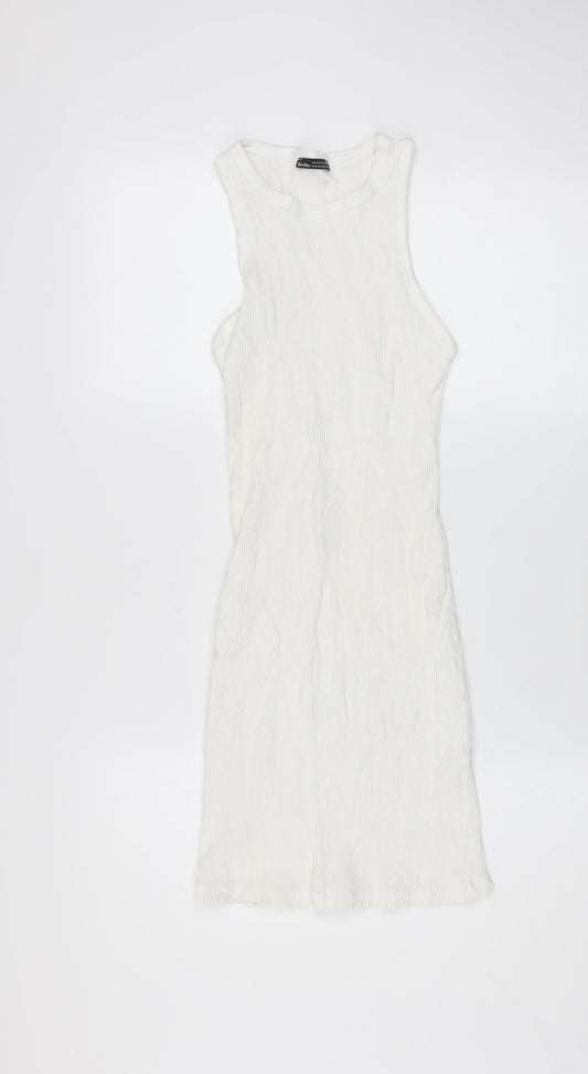 Womens UK Size XS Bershka Bodycon Dress