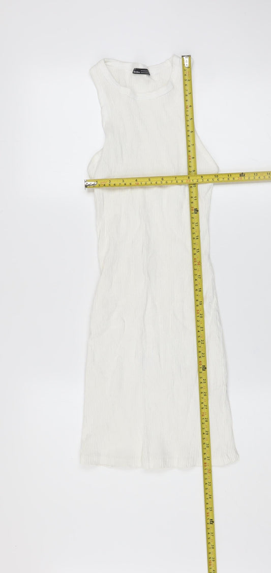 Womens UK Size XS Bershka Bodycon Dress