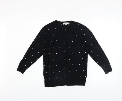 Womens UK Size M Austin Reed Black Cardigan Jumper