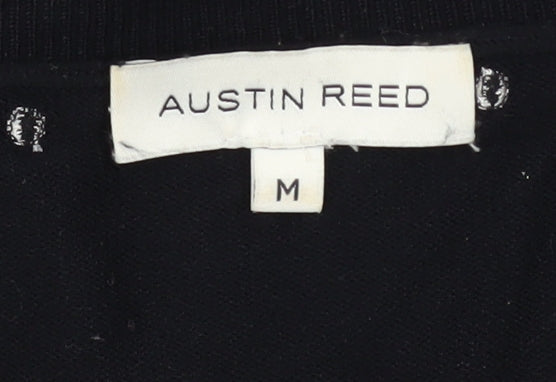 Womens UK Size M Austin Reed Black Cardigan Jumper