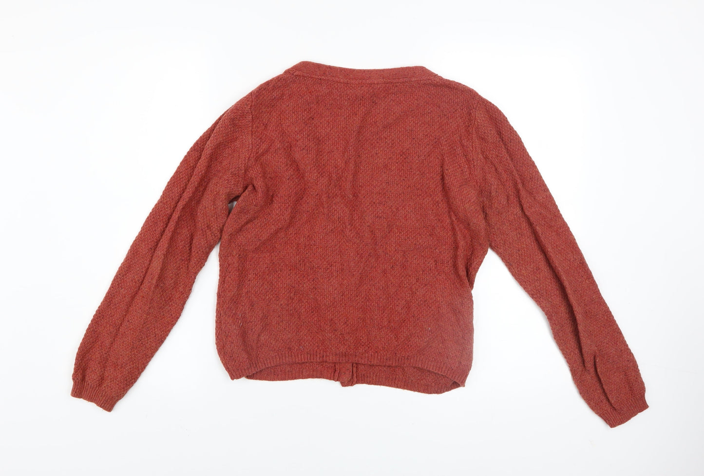 Womens UK Size 12 FatFace Brown Cardigan Jumper