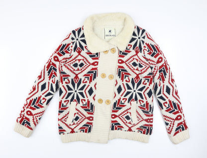 Womens UK Size 16 SoulCal & Co Multicoloured Bomber Jacket