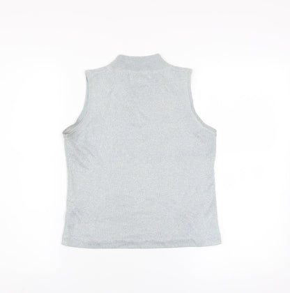 Womens UK Size M RAAM Original Silver Basic Tank
