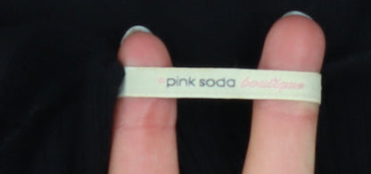 Womens UK Size 12 Pink Soda Boutique Bodycon Dress