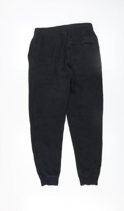 Mens UK Size XS Nike Regular Fit Jogger Black Trousers