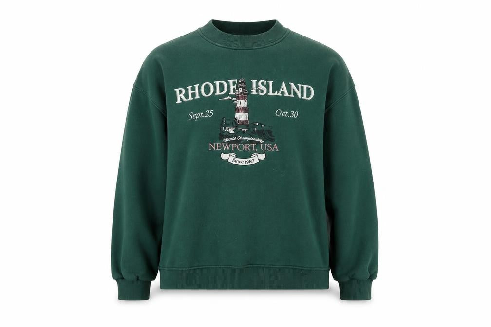 Womens UK Size M Bershka Green Pullover Sweatshirt