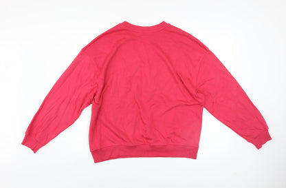 Womens UK Size 12 Dunnes Stores Pink Pullover Sweatshirt