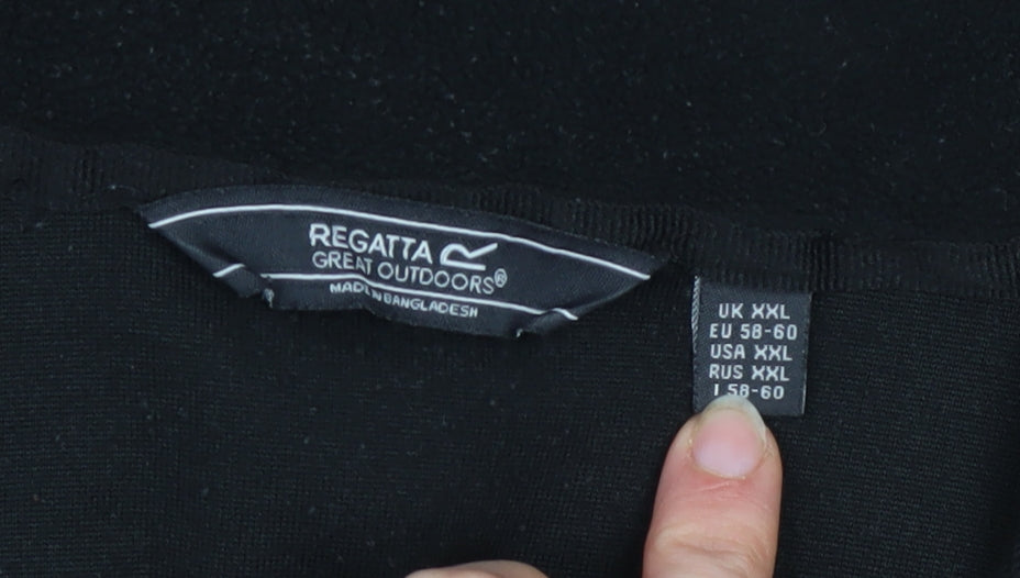Mens UK Size 2XL Regatta Black Pullover Sweatshirt