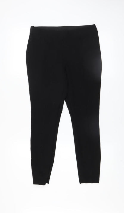 Womens UK Size M Dunnes Slim Fit Leggings Black Trousers