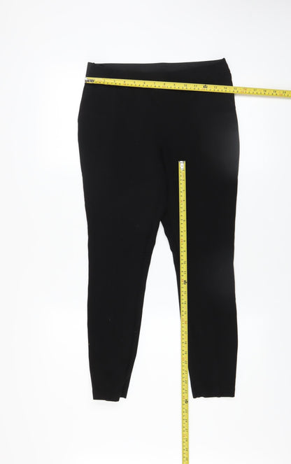 Womens UK Size M Dunnes Slim Fit Leggings Black Trousers