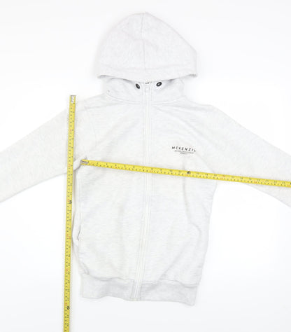 Teens UK Size XS McKenzie Grey Full Zip Hoodie