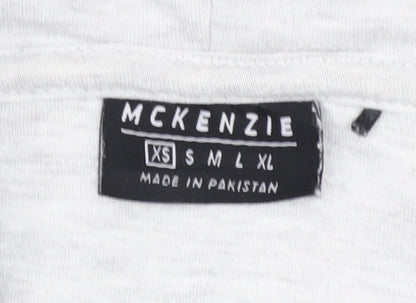 Teens UK Size XS McKenzie Grey Full Zip Hoodie