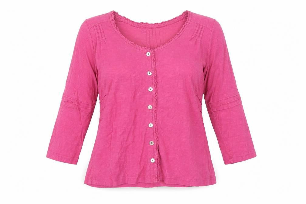 Womens UK Size S Adini Pink Tunic Blouse