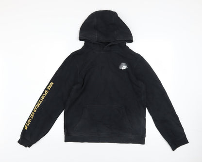 Boys UK Size XL Nike Black Pullover Hoodie