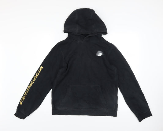 Boys UK Size XL Nike Black Pullover Hoodie