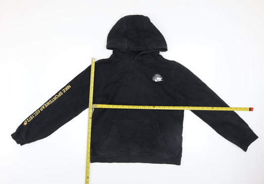 Boys UK Size XL Nike Black Pullover Hoodie