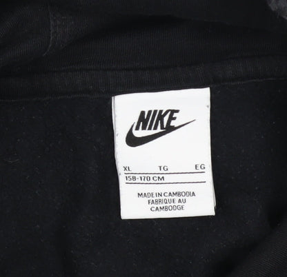 Boys UK Size XL Nike Black Pullover Hoodie