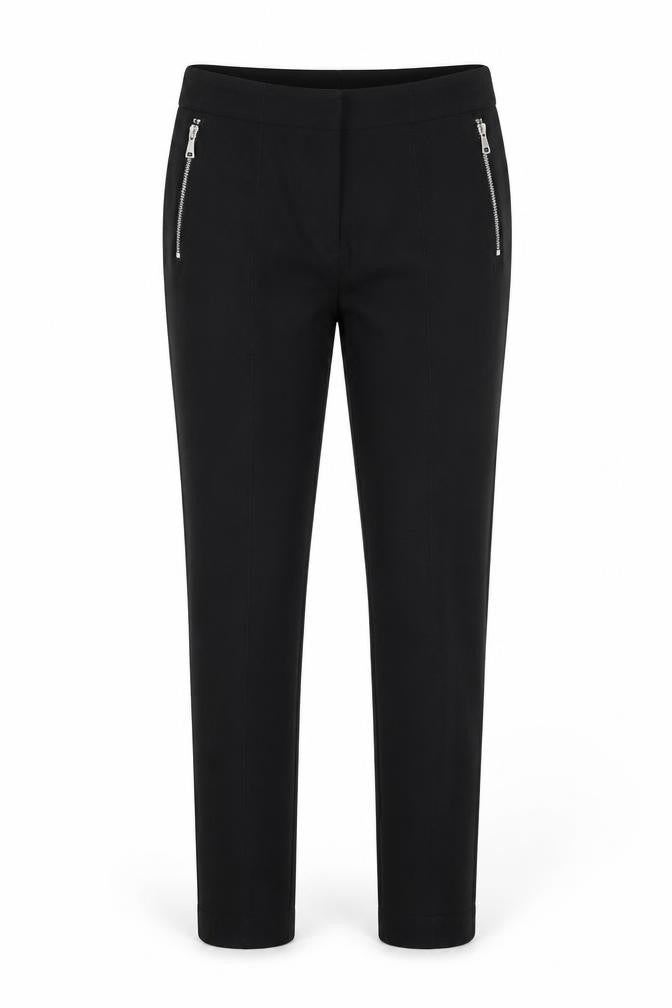 Womens UK Size M Zara Basic Slim Fit Leggings Black Trousers