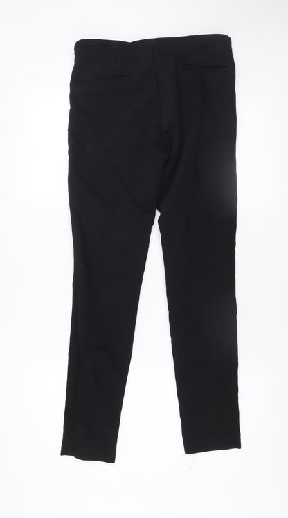 Womens UK Size M Zara Basic Slim Fit Leggings Black Trousers