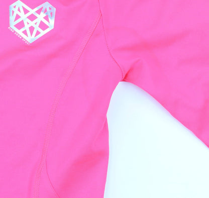 Womens UK Size 10 Pink Soda Sport Pink Pullover Sweatshirt