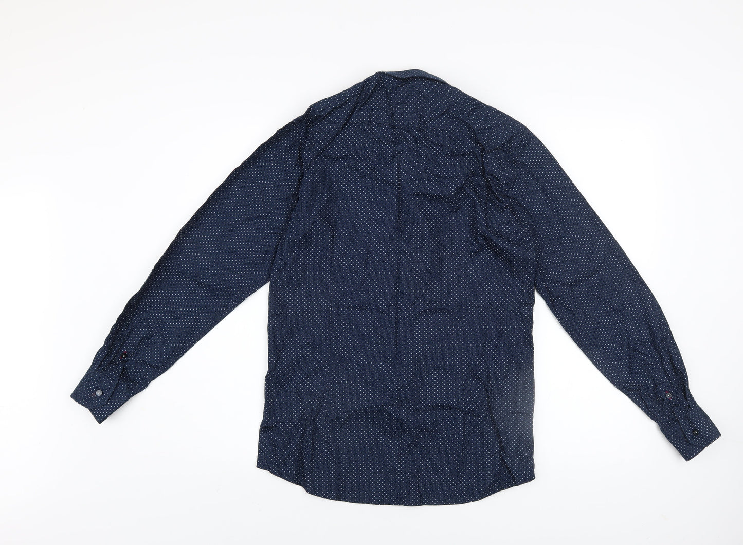 Boys UK Size 13 Years Diesel Blue Basic Button-Up
