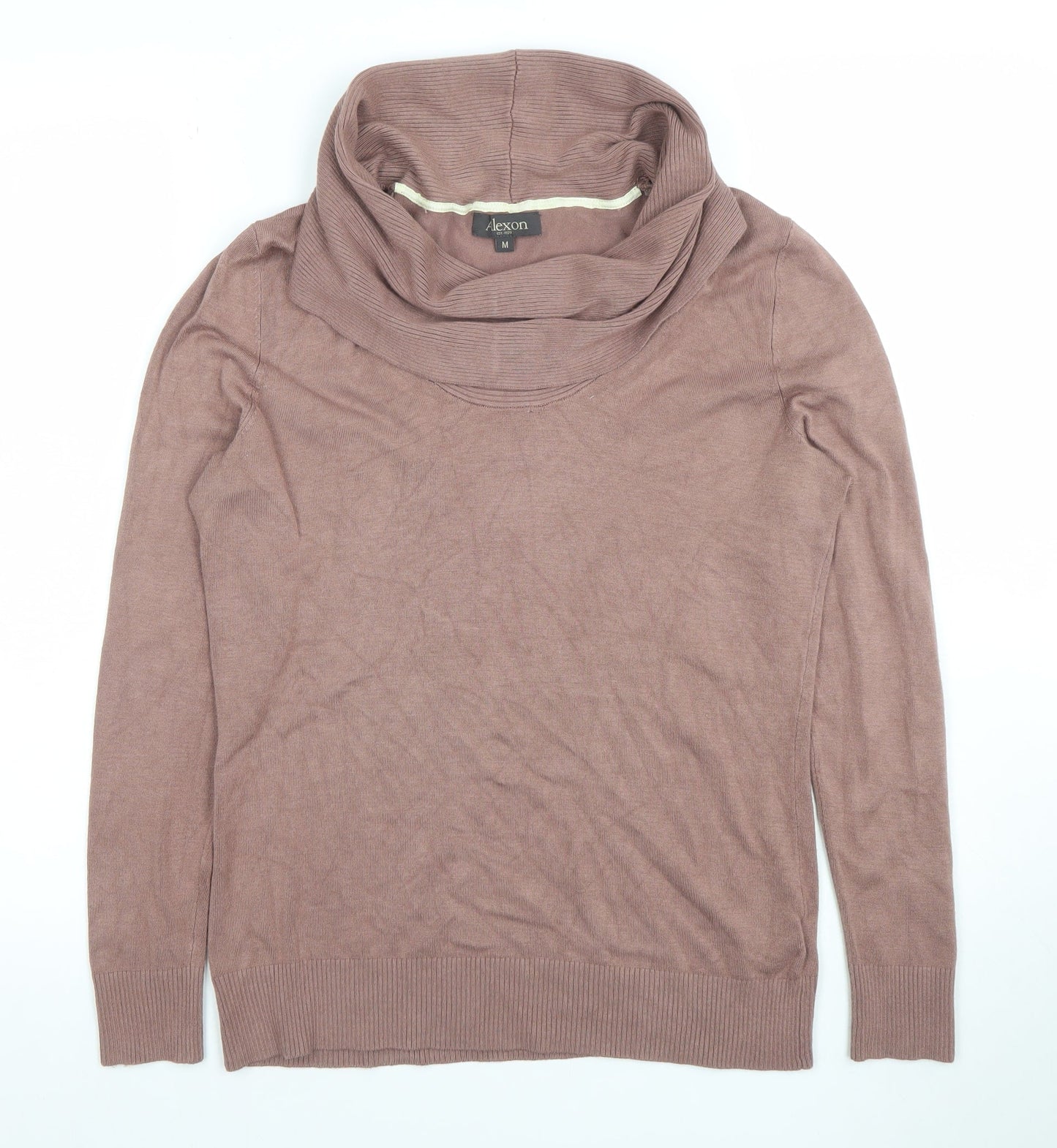 Womens UK Size M Alexon Brown Pullover Jumper