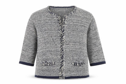 Womens UK Size L Wallis Blue Cardigan Jumper