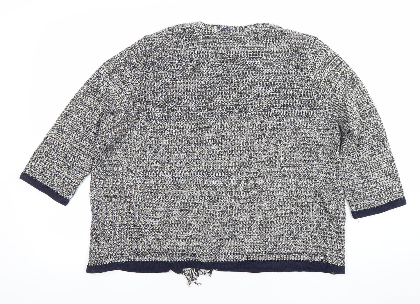 Womens UK Size L Wallis Blue Cardigan Jumper