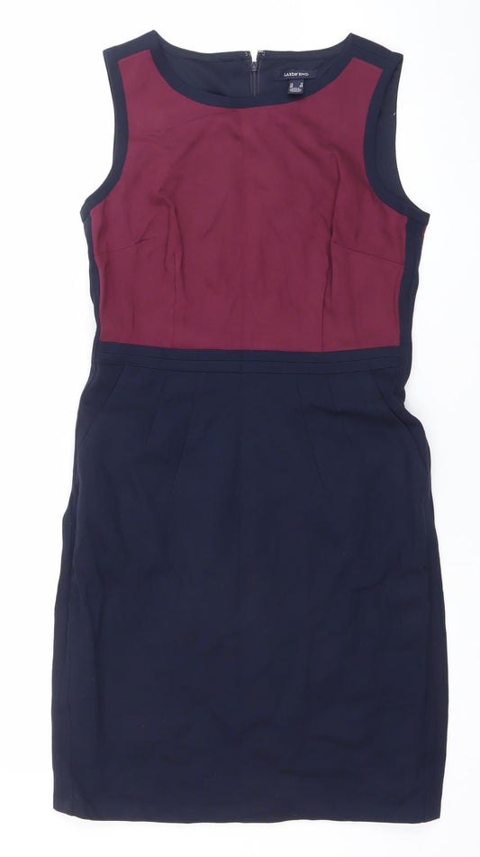Womens UK Size 14 Lands' End Shift Dress