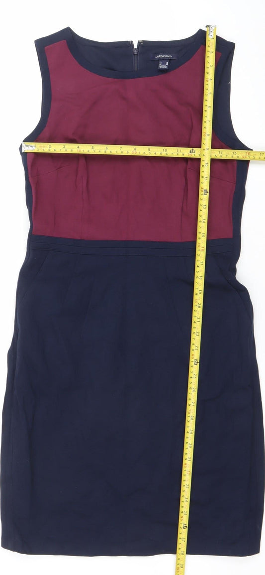 Womens UK Size 14 Lands' End Shift Dress