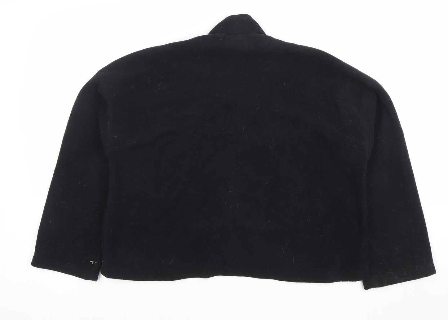 Womens UK Size S Capri Black Blazer