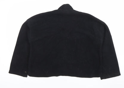 Womens UK Size S Capri Black Blazer