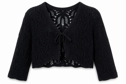 Girls UK Size 3-4 Years Marks and Spencer Black Cardigan Jumper