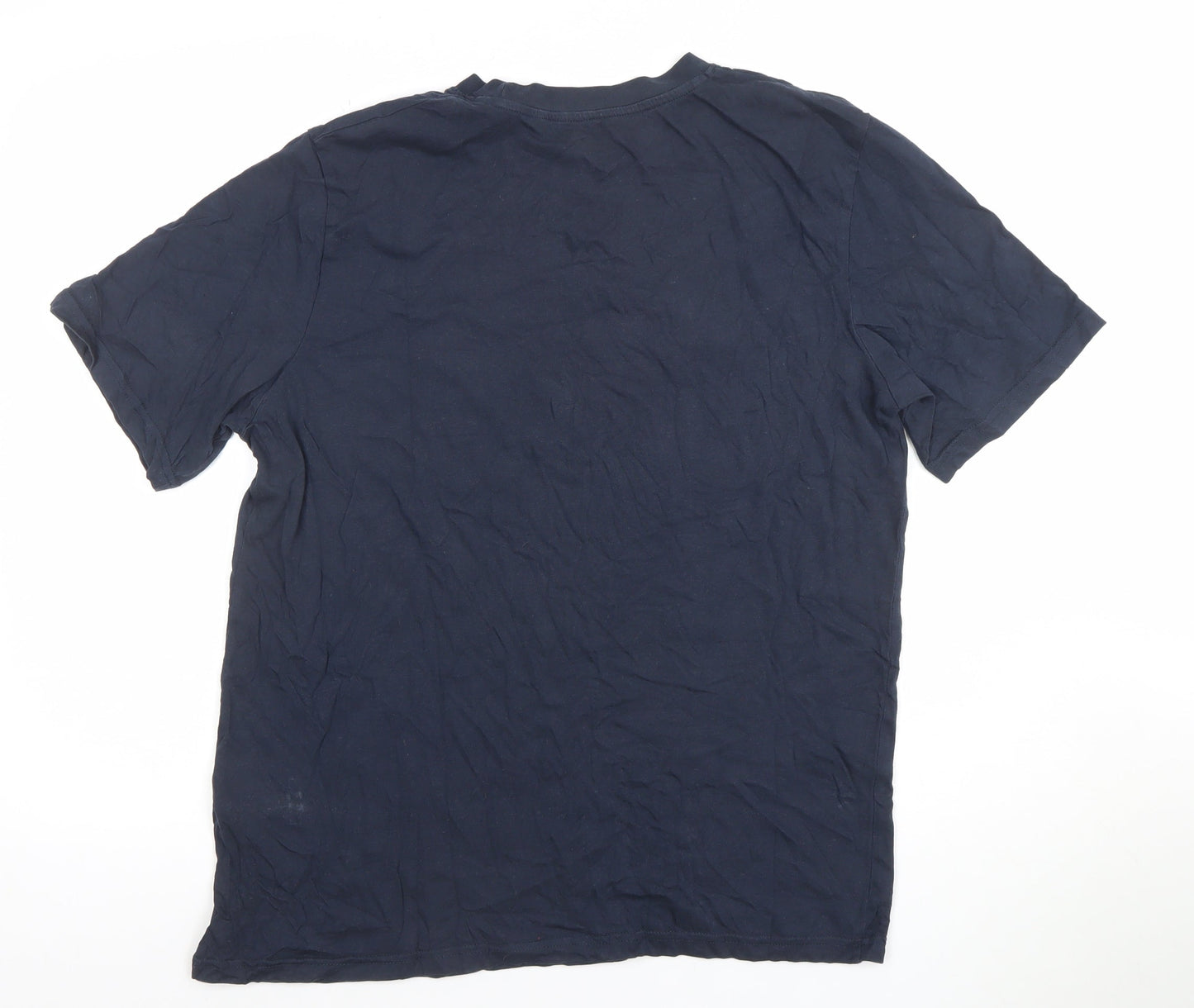 Mens UK Size L JACK & JONES Blue  T-Shirt