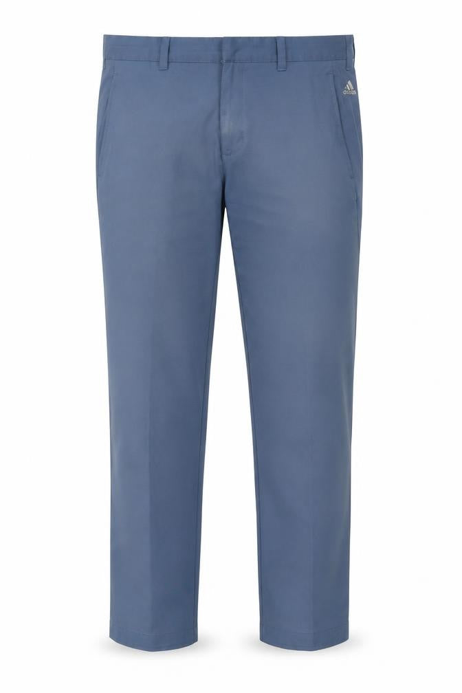 Mens UK Size 34X30 adidas Regular Fit Chino Blue Trousers