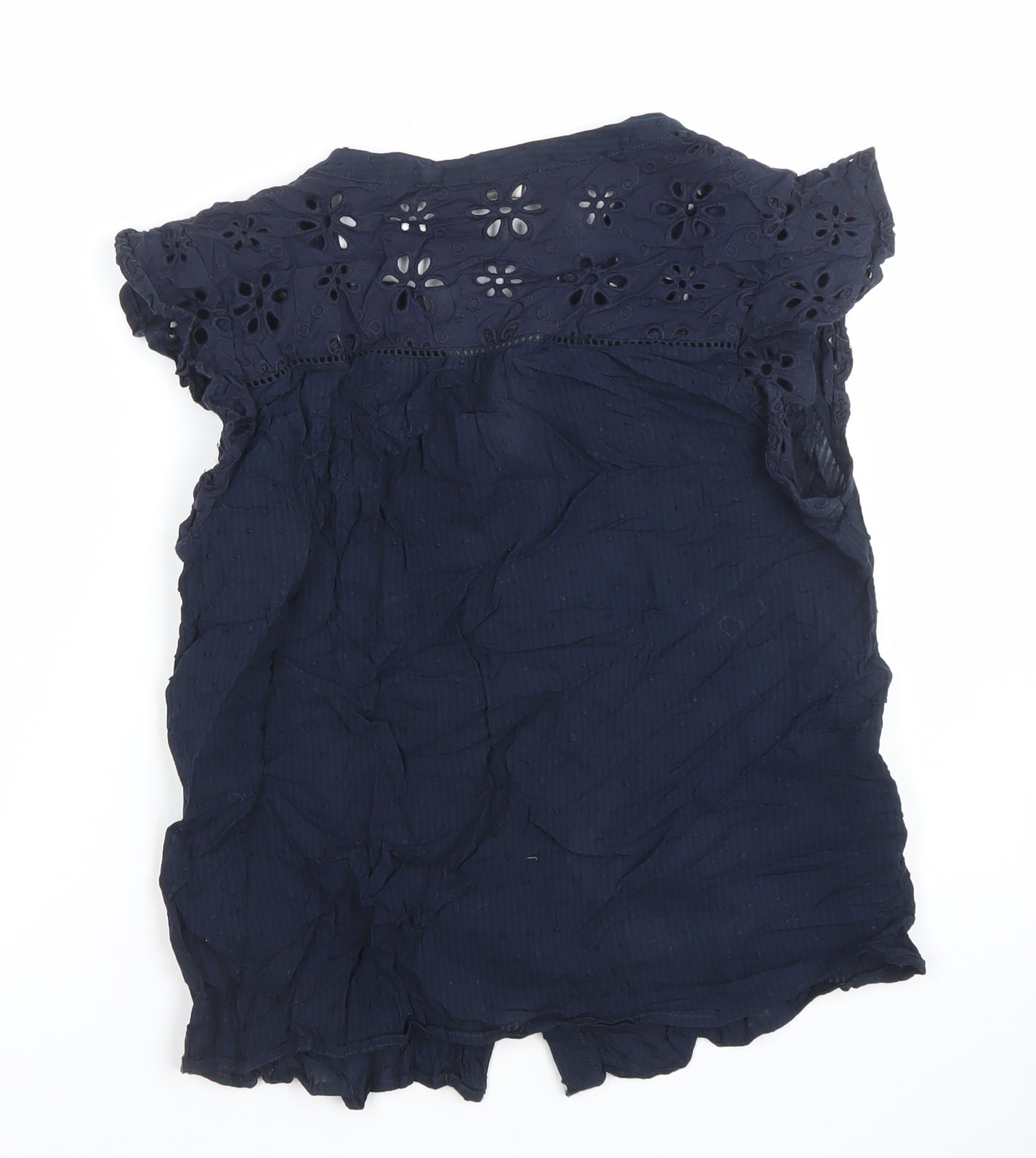 Womens UK Size 12 Oasis Blue Tunic Blouse