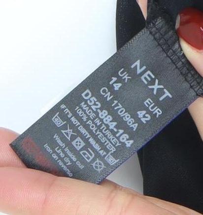 Womens UK Size 14 NEXT Fit & Flare Dress