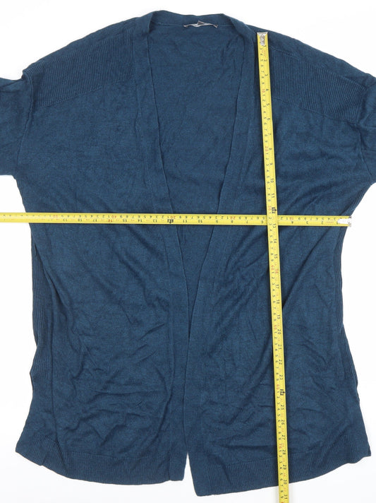 Womens UK Size 14 Laura Ashley Blue Cardigan Jumper