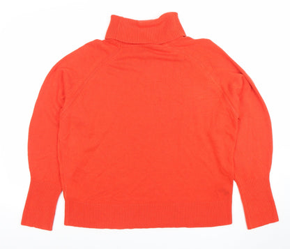 Womens UK Size L Marks and Spencer Red Pullover Jumper