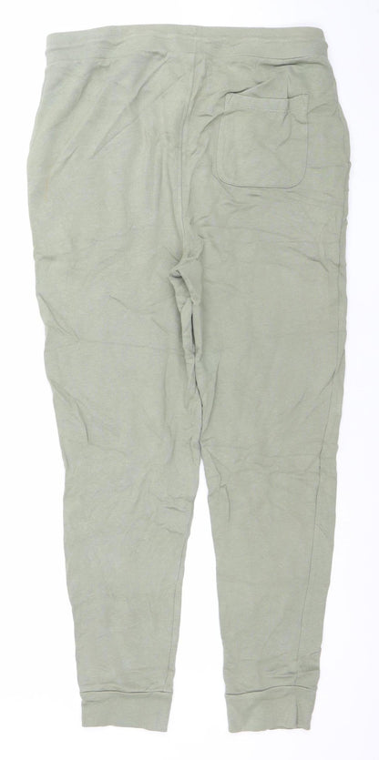 Mens UK Size M ASOS Regular Fit Jogger Green Trousers