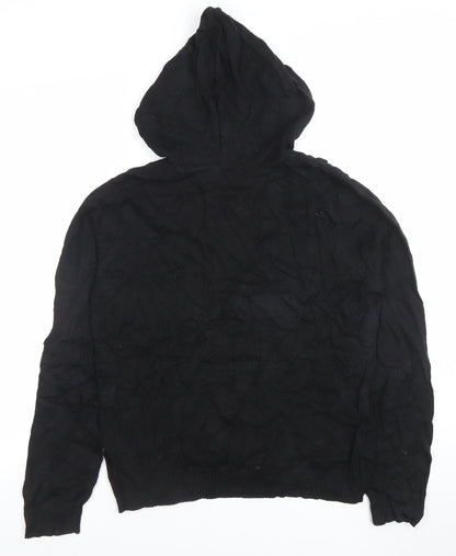 Womens UK Size L Gap Black Pullover Hoodie