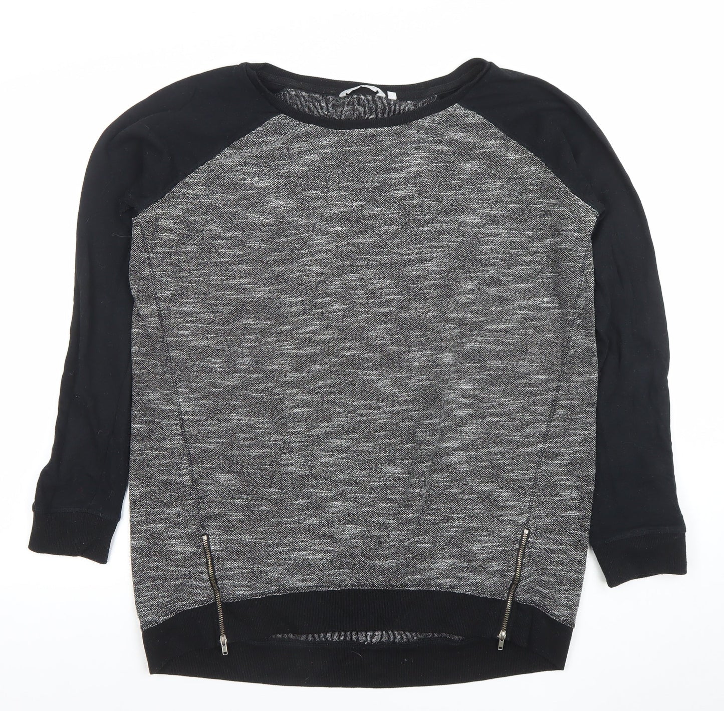Womens UK Size 16 Look Black Pullover Jumper
