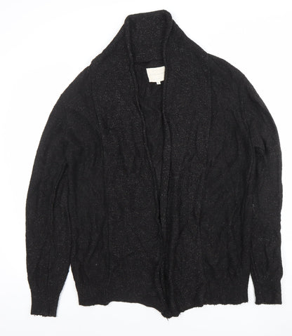 Womens UK Size L River Island Black Cardigan Jumper