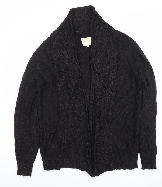 Womens UK Size L River Island Black Cardigan Jumper