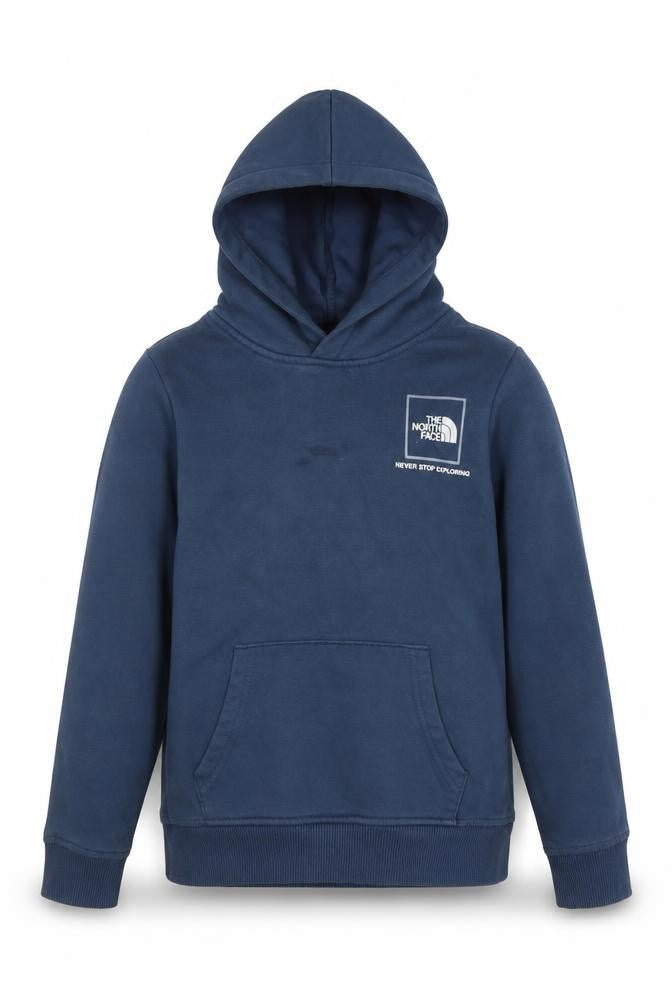 Boys UK Size 12 Years The North Face Blue Pullover Hoodie